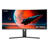 Imagem da oferta Monitor Gamer Curvo Husky Boreal 34" WQHD Ultrawide 200Hz 1ms Adaptive Sync DisplayPort e HDMI HDR - HMG00234PT