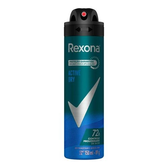 Imagem da oferta Desodorante Antitranspirante Aerosol Masculino Rexona Active Dry 72 horas 150ml
