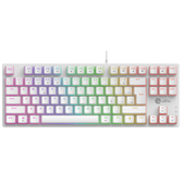 Imagem da oferta Teclado Mecânico Gamer Ninja Leap Pudim Switch Blue Rainbow ABNT2 White