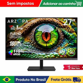 Imagem da oferta Novo ARZOPA 27 polegadas monitor gaming 180hz monitor QHD 2K Monitor para PC,2560*1400 IPS rápido com Tipo-C modo Sa