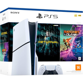 Imagem da oferta Console Playstation 5 Slim Com Leitor + Jogos Returnal + Ratchet & Clank