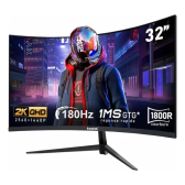 Imagem da oferta Monitor Curvo De 32 Com Resposta Rápida Hd De 2k 180hz