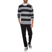 Imagem da oferta Suéter Masculino Listra - Basiq Men - Cinza