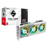Imagem da oferta Placa de Vídeo AsRock RX 9070 XT Steel Legend White 16GB GDDR6 256bits - 90-GA5DZZ-00UANF