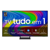 Imagem da oferta Samsung Smart TV 55" QLED 4K 55Q65D - Tecnologia de Pontos Quânticos Design AirSlim