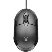 Imagem da oferta Mouse com Fio Classic 1200DPI Cabo de 120cm 3 Botões Preto Multi (Multilaser) - MO300