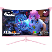 Imagem da oferta Monitor Gamer FYHXele 27" VA Curvo QHD 1ms 165Hz FreeSync HDMI/DP - FY27FHP