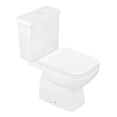 Imagem da oferta Vaso Sanitário com Caixa Acoplada e Acessórios de Instalação e Assento Pp Soft Close Branco Misti Icasa