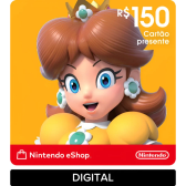 Imagem da oferta Gift Card Nintendo eShop R$150 - Digital