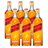 Imagem da oferta Whisky Johnnie Walker Red Label 1L - 6 Unidades