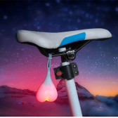Imagem da oferta Lanterna Traseira 4 Cor Coração Bicicleta