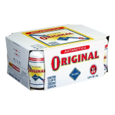 Imagem da oferta Cerveja Antarctica Original Pilsen lata 350ml Pack c/12 un