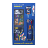 Imagem da oferta Complemento Alimentar Sustagen Kids Sabor Chocolate 380g 2 Unidades + Copo NBA