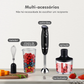 Imagem da oferta liquidificador mixer processadores de alimentos mini liquidificador portátil mini liquidificador mi