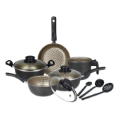 Imagem da oferta Jogo De Panelas Antiaderente 8 Peças Decorada Teflon