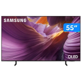 Imagem da oferta Smart TV 55" Samsung 4K OLED S85F QN55S85FAGXZD 120Hz Tizen Smart TV NQ4 AI Gen2 Bixby Alexa 4 HDMI