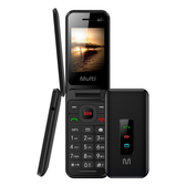 Imagem da oferta Celular Flip Vita 4G Dual Chip MP3 Preto Multi - P9227