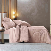 Imagem da oferta Edredom Queen Altenburg Blend Elegance Bellatrix Dupla Face Relevo Plush Rosé