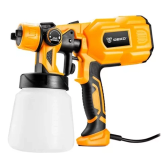 Imagem da oferta Pistola de Pintura Deko Pulverizadora 220v HVLP Elétrica 550W 800ml 3 Bicos