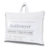 Imagem da oferta Travesseiro Toque De Pluma Buddemeyer 50x70cm Algodão Branco