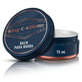 Imagem da oferta KING C GILLETTE Bálsamo para Barba 75ml produtos para barba cuidado da barba para Homens Barba hidratada e definida