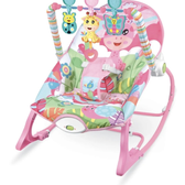 Imagem da oferta Cadeira Musical Vibratória Bebê Funtime Maxibaby 18kgs Rosa Rosa