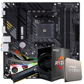 Imagem da oferta Kit Upgrade Placa Mãe Asus TUF Gaming B550M-Plus + Processador AMD Ryzen 7 5800X + Memória RAM 16GB (2x8GB) DDR4 - Upgrade1173