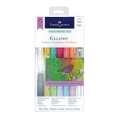 Imagem da oferta Faber-Castell Conjunto de cores Gelatos Pastels 15 cores pastel - Arte multiuso médio