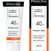 Imagem da oferta Protetor Solar Facial Principia Ps-01 Fps 40