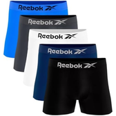 Imagem da oferta Kit 5 Cuecas Reebok Boxer Classic Microfibra Sortido Tamanho