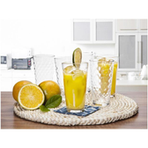 Imagem da oferta Jogo de Copos de Vidro 350ml 6 Peças Nadir