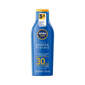 Imagem da oferta NIVEA SUN Protetor Solar Protect & Hidrata - FPS 30 alta proteção UVAUVB resistente à água hidratação prolongada
