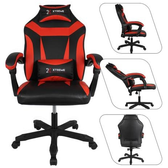Imagem da oferta Cadeira Gamer Giratória Gamer XTreme Gamers Supra Preta e Azul Gaming
