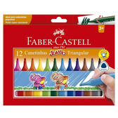 Imagem da oferta Canetinha Hidrográfica Faber-Castell Jumbo 15.0212J 12 Cores