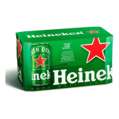 Imagem da oferta Cerveja Puro Malte Lager Premium Com 8 Latas 269ml Heineken