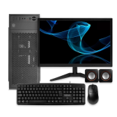 Imagem da oferta PC Completo Mancer Intel Core i7 16GB De Ram SSD 480GB Monitor 19 + Kit Teclado e Mouse
