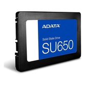 Imagem da oferta SSD Adata SU650 480GB SATA III 2.5" Leitura: 520MB/s Gravação: 450MB/s Preto - ASU650SS-480GT-R