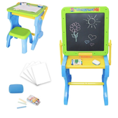 Imagem da oferta Mesa de Desenho Infantil 2 em 1 com Banquinho