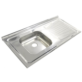 Imagem da oferta Pia de Cozinha Inox Cuba Deslocada 100x52cm - FABPIA01030101 - FABRINOX -