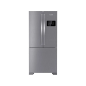 Imagem da oferta Geladeira Brastemp Frost Free Side Inverse 3 Portas 554 Litros Inox - BRO85AK