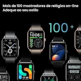 Imagem da oferta Smartwatch H.aylou Rs4 Plus Tela Amoled de 1.78 polegadas Pulseira Magnética Bluetooth 5.1 Bateria Até 10 dias Modos E
