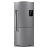 Imagem da oferta Geladeira Brastemp Frost Free Inverse Inox com Smart Bar BRE85AK - 588L