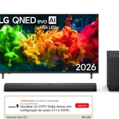 Imagem da oferta Smart TV LG QNED evo Mini LED AI 4K QNED80 55 polegadas 2026