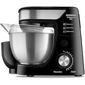 Imagem da oferta MONDIAL Batedeira Planetária PretoInox 700W 110V - BP-02P-B-TI