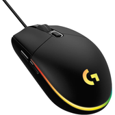 Imagem da oferta Mouse Gamer Logitech G203 LIGHTSYNC RGB Efeito de Ondas de Cores 6 Botões Programáveis e Até 8.000 DPI - Preto