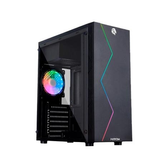Imagem da oferta Gabinete Gamer Hayom GB1705 RGB ATX Preto - Gabinete Gamer