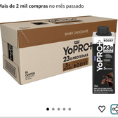 Imagem da oferta Pack YoPRO Bebida Láctea UHT Chocolate 23g de Proteínas 250ml - 24 Unidades
