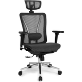 Imagem da oferta Cadeira Escritório Ergonomica DT3 Moira com revestimento Mesh Vidartex™, estrutura em alumínio