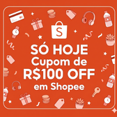 Imagem da oferta SÓ HOJE: Cupom de R$100 OFF em compras acima de R$900
