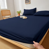 Imagem da oferta Jogo de Cama Lençol 400 Fios Micropercal